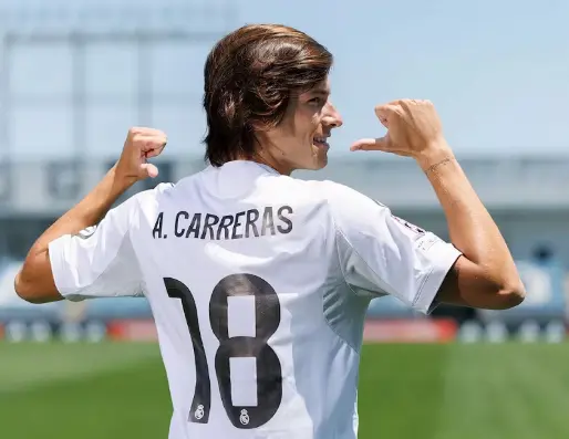 Alvaro Carreras Real Madrid