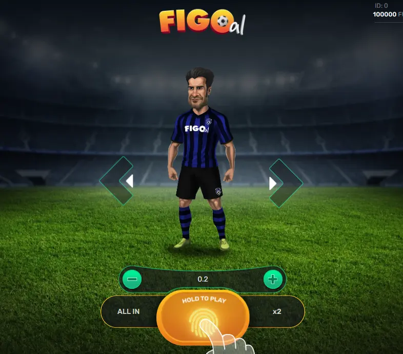 Figo in an Inter jersey