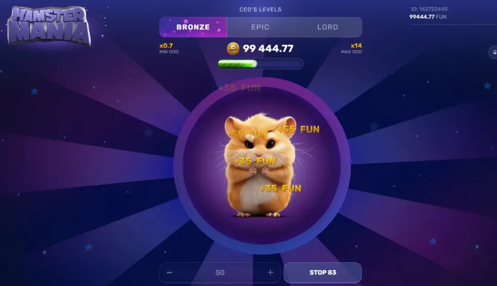 Hamster Mania Bronze Mode Gameplay Hamster Mania Bronze Mode Gameplay