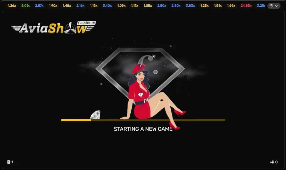 Starting a round at Aviashow Starting a round at Aviashow